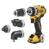 Máy khoan vặn vít dùng pin 4 đầu DeWALT 12V DCD703