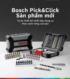 Bộ mũi vặn vít Pick & Click 44 món Bosch 2608522421
