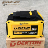 Pin DEKTON 20V 4.0Ah D20-B4000 (Chân pin Dewalt)