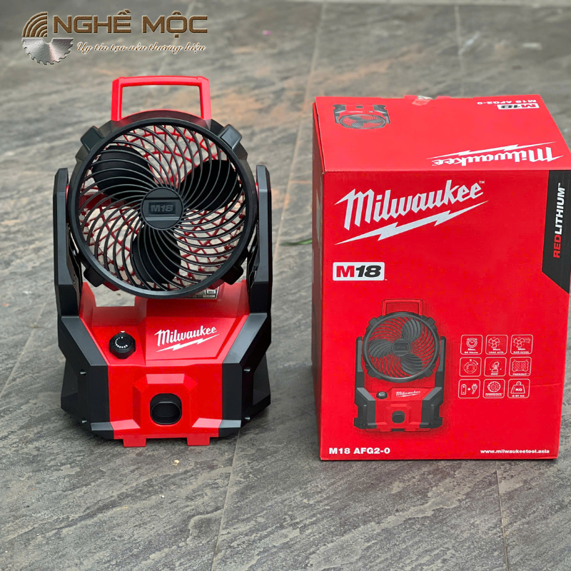 Quạt dùng pin 18V Milwaukee M18 AFG2