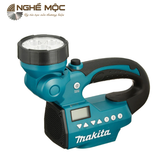 Radio có đèn Makita DMR050 cho bạn vừa có thể thưởng thức âm nhạc và có thể sử  dụng ánh sáng cho công việc