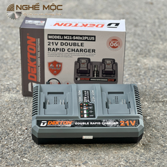 Sạc nhanh đôi hệ M21 Dekton M21-S40x2PLUS