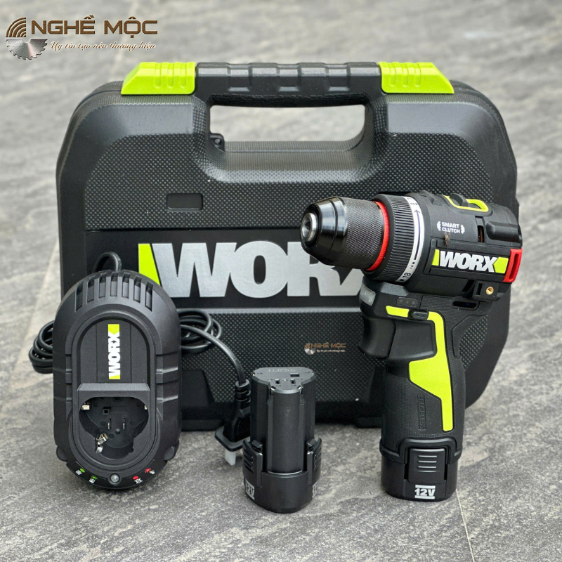 Máy khoan pin Worx WU135
