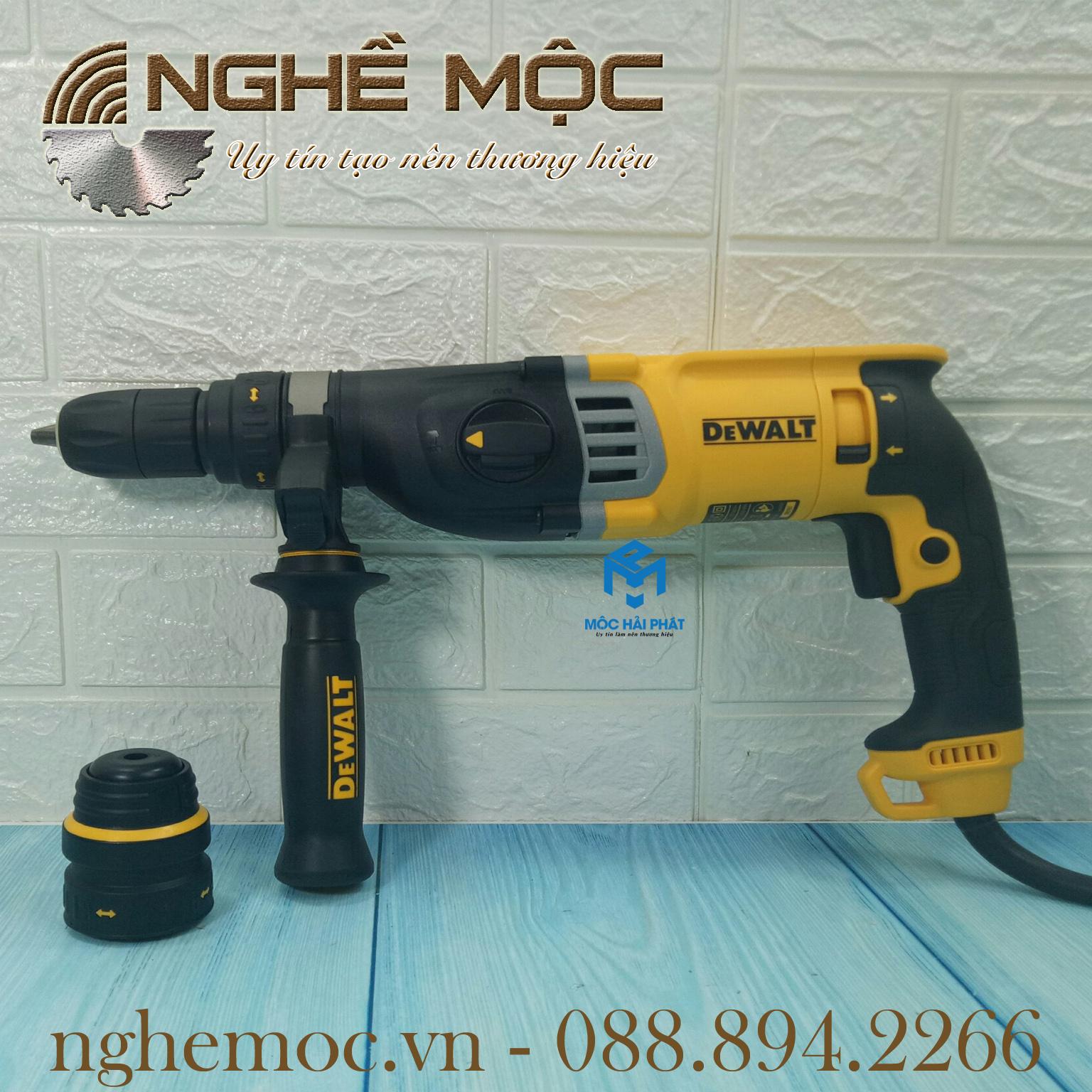 Taladro Rotomartillo Dewalt D25144K: Potencia y Precisión en tus Manos - Taladro Rotomartillo Doble Mandril Dewal