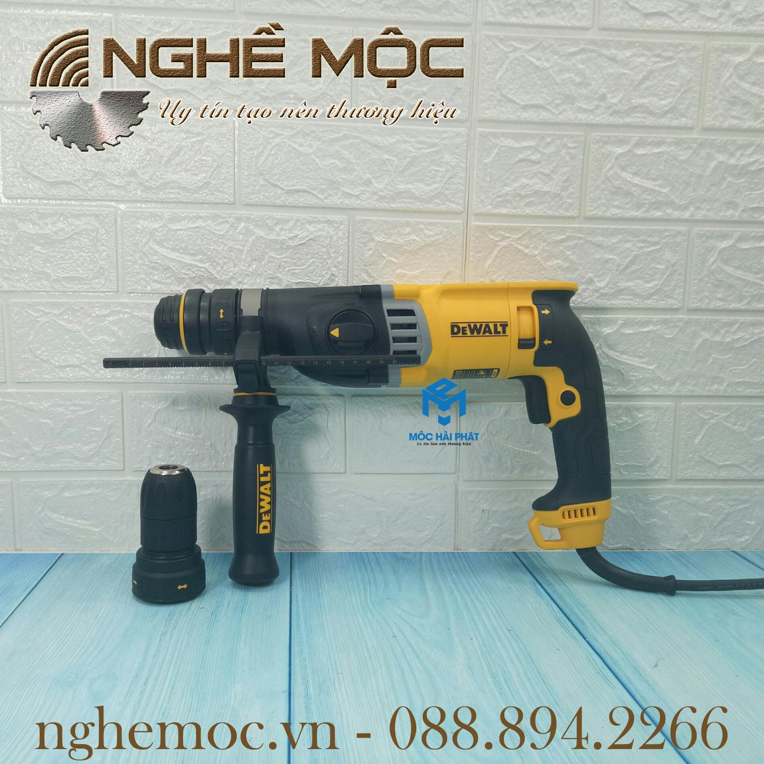 Taladro Rotomartillo Dewalt D25144K: Potencia y Precisión en tus Manos - Taladro Rotomartillo Doble Mandril Dewal