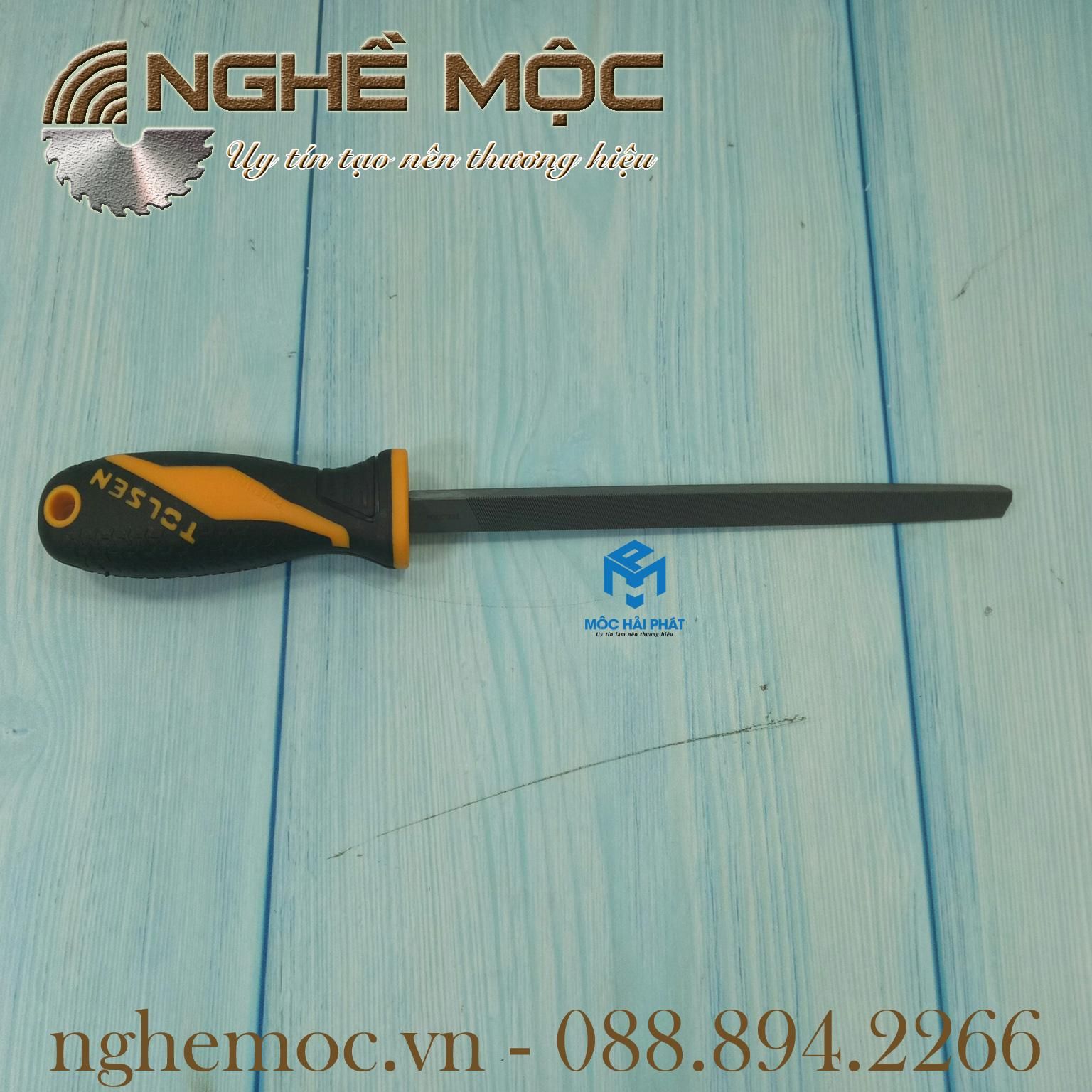 Dũa thép tam giác 8" 32013