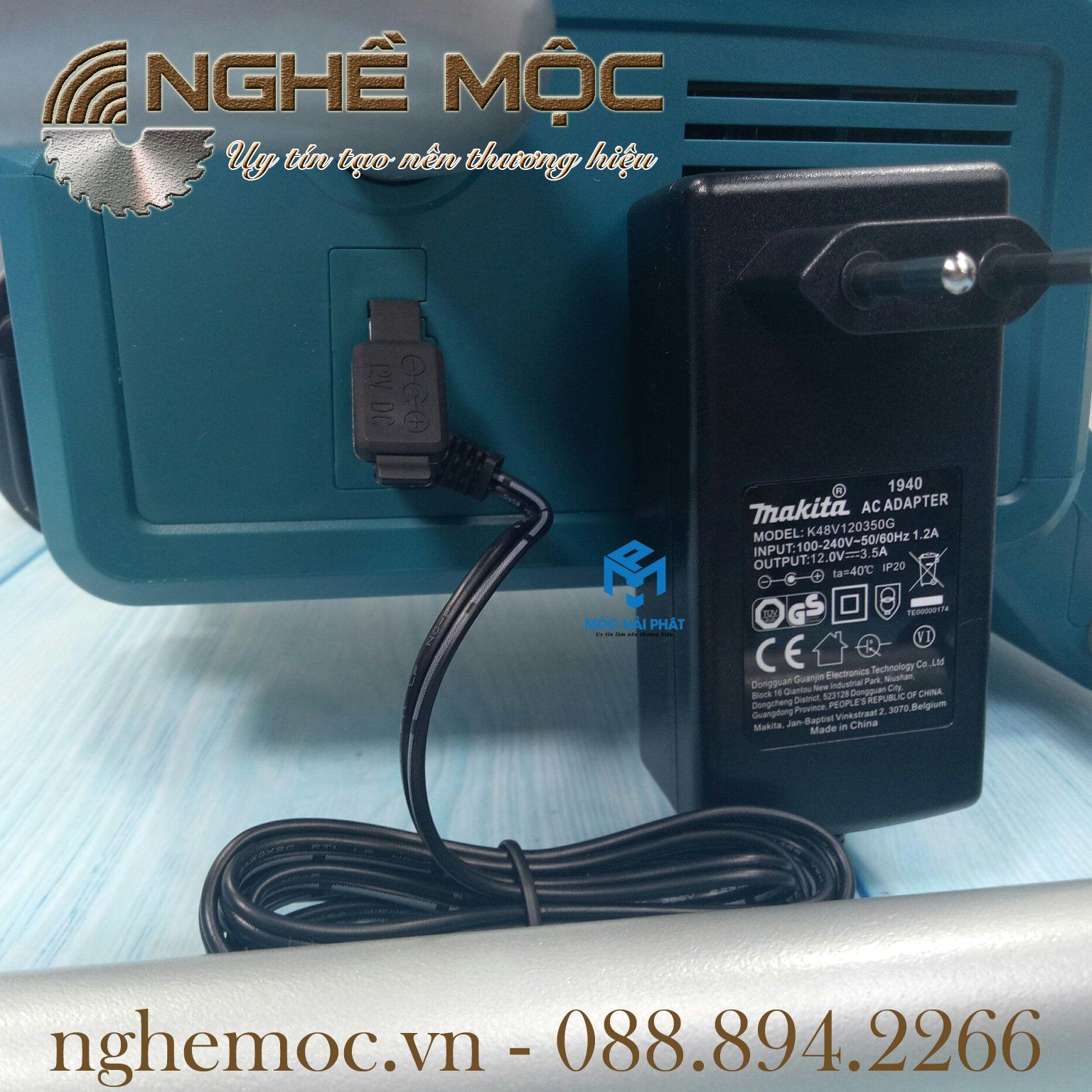 Quạt dùng pin và điện Makita 18V 14.4V DCF300Z – mochaiphat