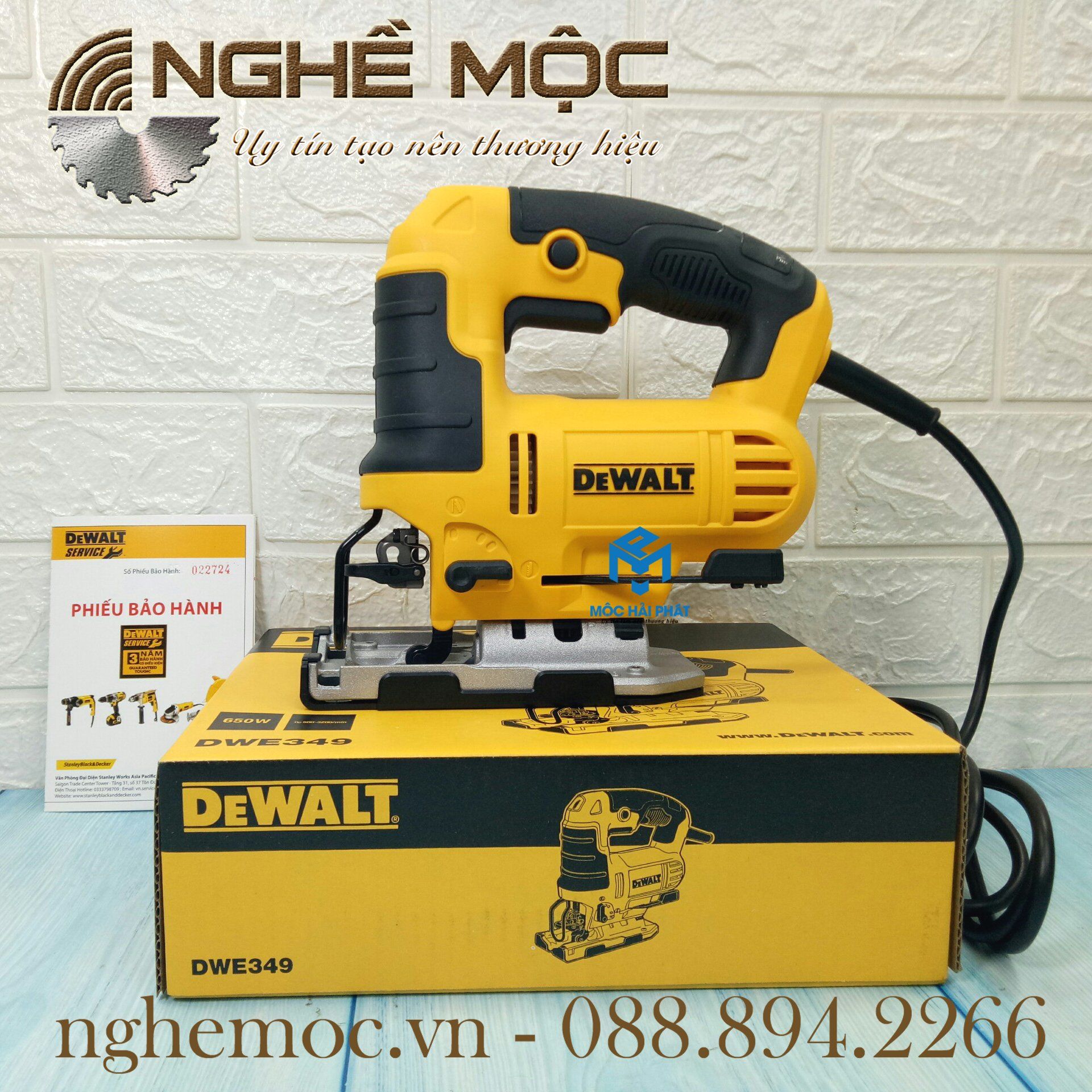 Máy cưa cầm tay 650W Dewalt DWE349-B1 – mochaiphat