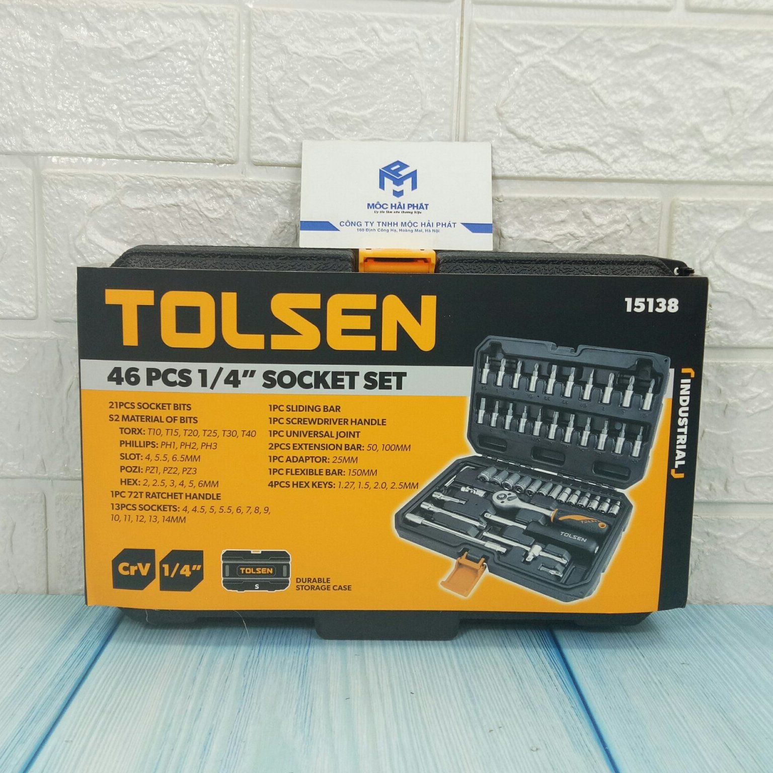 Bộ típ 1/4 46PCS 15138