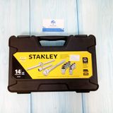 Bộ khẩu  tuýp 1/2"DR (14 chi tiết) 12PT MET Stanley 86-501 (Bộ)
