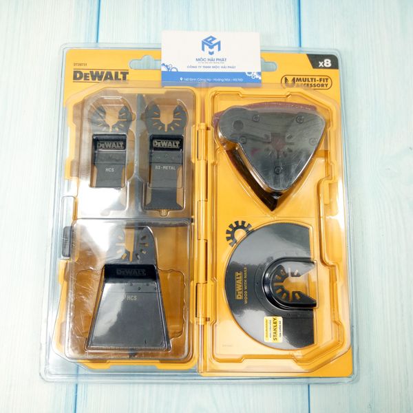 DeWalt DT20731-QZ 8 db-os multigép tartozék készlet Szerszám Webshop