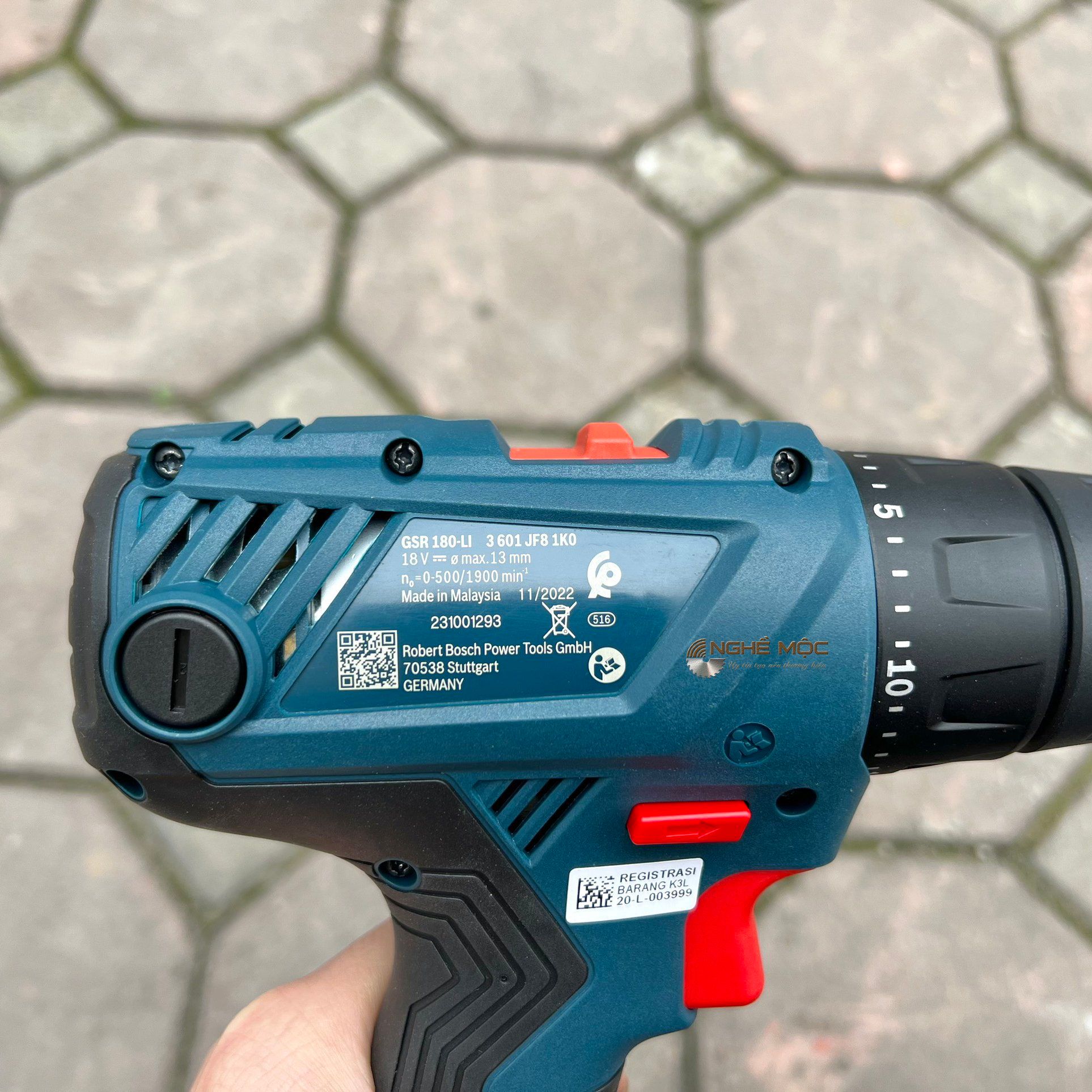 Máy khoan vặn vít pin Bosch GSR 180-LI