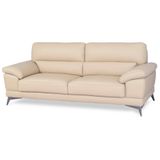  SOFA DA BÒ Ý -  CATONA GRIS 3 CHỖ 