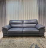  SOFA DA BÒ Ý - CATONA NAVY 3 CHỖ 