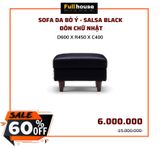  ĐÔN SOFA CHỮ NHẬT SALSA BLACK 