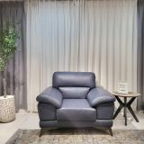  SOFA DA BÒ Ý - CATONA NAVY 1 CHỖ 