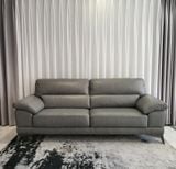  SOFA DA BÒ Ý - CATONA GREY 3 CHỖ 