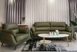  SOFA DA BÒ Ý - SOFIA OLIVE 3 CHỖ 