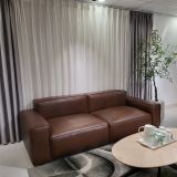  SOFA DA BÒ Ý - MILANO BROWN 2 MODULE 