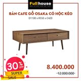  BÀN CAFE OSAKA CÓ HỘC KÉO 