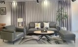  SOFA DA BÒ Ý -  CHARMINGTON GREY 1 CHỖ 