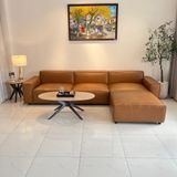  SOFA DA BÒ Ý - MILANO PLOMINO 3 CHỖ 