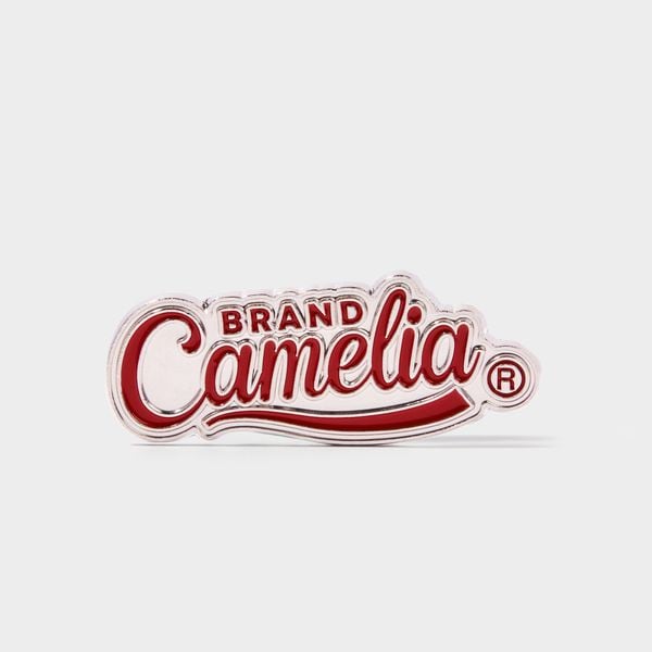 Metal Camelia Pin