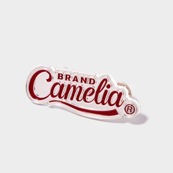 Metal Camelia Pin