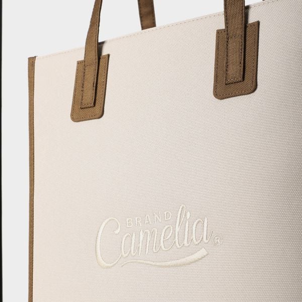 Camelia Canvas Work Tote Túi CAMELIA BRAND® Premium Daily Tote Túi