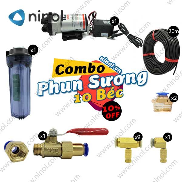 Bộ phun sương mini Haita HP-2700 15 béc