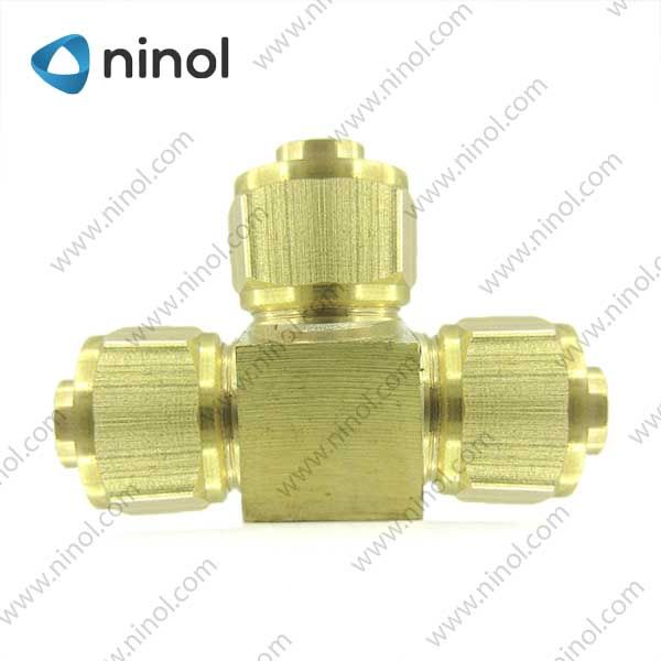 Nối chữ T siết ống cam
