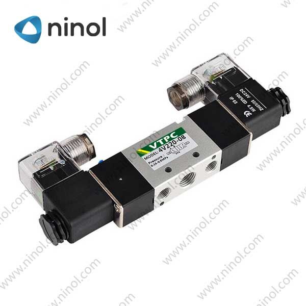 Van điện từ 5 ngã 2 đầu coil 3 vị trí