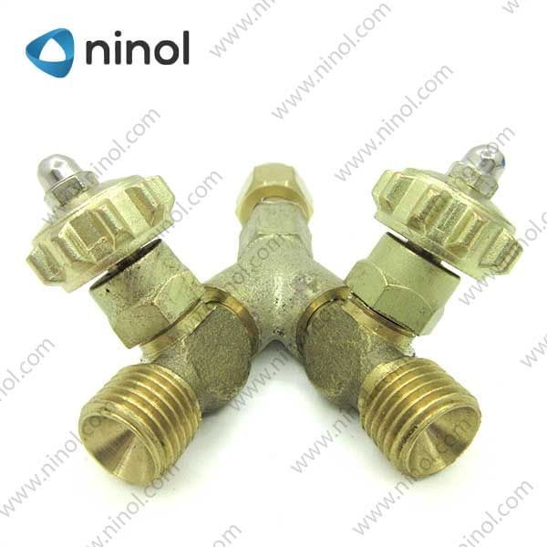 Khóa gas chữ Y chia khí hàn gió đá từ bình khí thành 2 đường (Bộ)