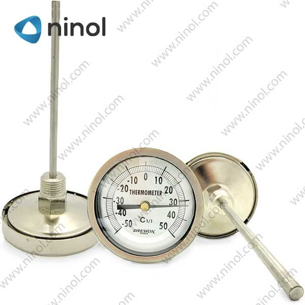 Đồng Hồ Đo Nhiệt Độ Mặt 75