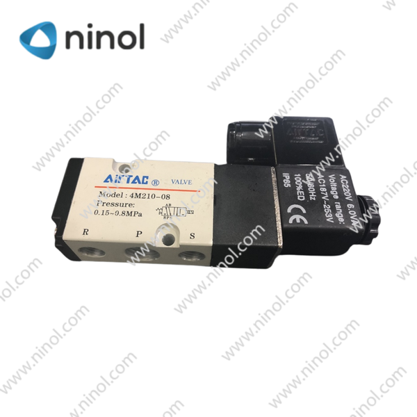 Van điện từ Airtac 5 ngã 1 đầu coil 4M cao cấp