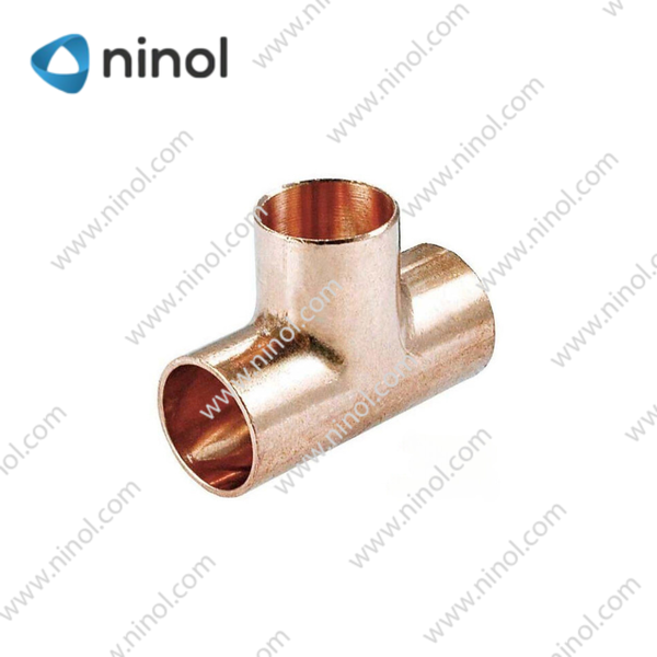Nối ống đồng chữ T ren trong giữa