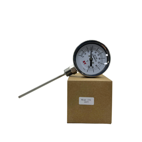  ĐỒNG HỒ ĐO NHIỆT ĐỘ MẶT 75 CHÂN ĐỨNG HV 