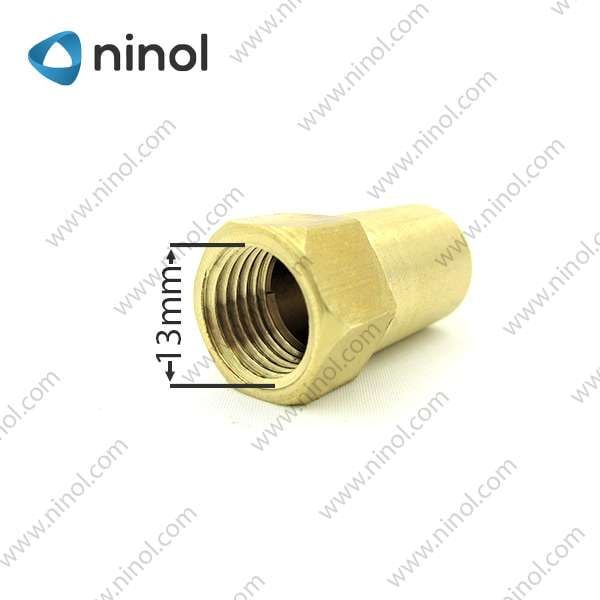 Đầu xịt béc rửa xe nối ren trong 13 ly
