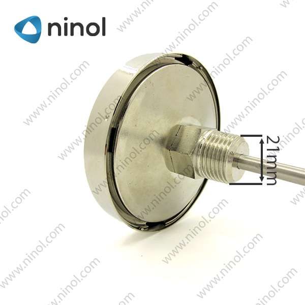 Đồng Hồ Đo Nhiệt Độ Mặt 75