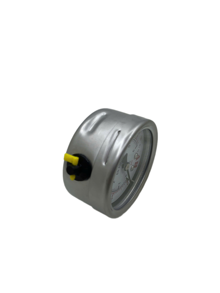 ĐỒNG HỒ ĐO ÁP SUẤT HV MẶT 63 CHÂN INOX (HOÁ CHẤT/XĂNG DẦU)