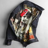  Jacket LV jeans Xanh IND 