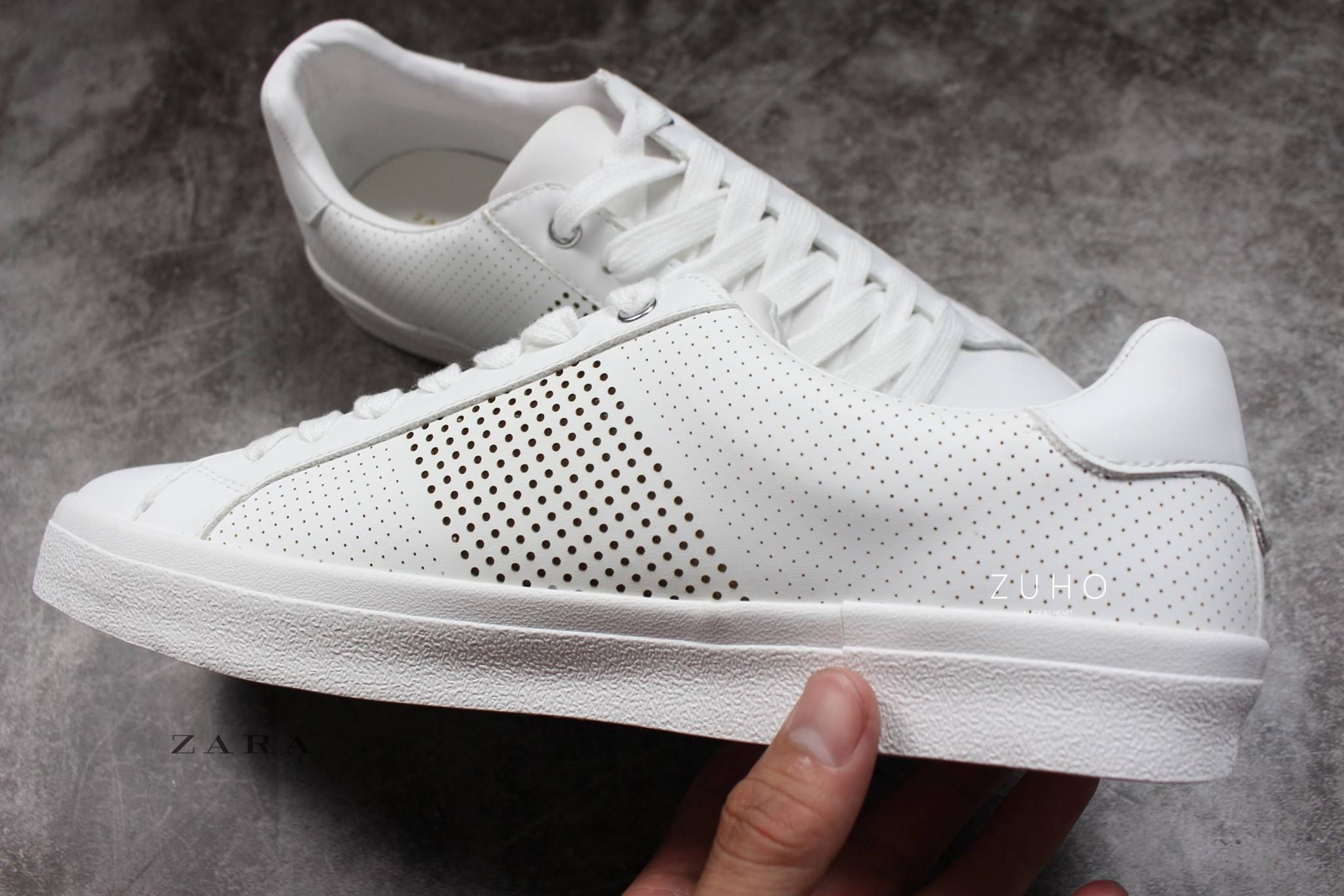  Sneaker ZR All Black - All White 