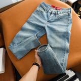  Jeans SANLANO Xanh Bụi Wash 1153 