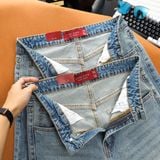  Jeans SANLANO Xanh Bụi Wash 1153 