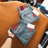  Jeans SANLANO Xanh Bụi Wash 1153 