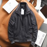  Jacket SANLANO cổ đứng vải dệt kim pique 