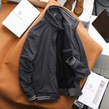  Jacket SANLANO cổ đứng vải dệt kim pique 