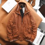  Jacket SANLANO cổ đứng vải dệt kim pique 