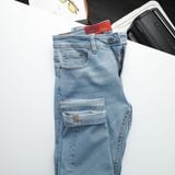  Jeans SANLANO Xanh trung 0302 