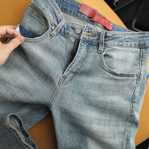  Jeans SANLANO Xanh bụi 0826 